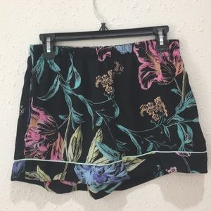 CAD Large Shorts Rainbow Floral Print